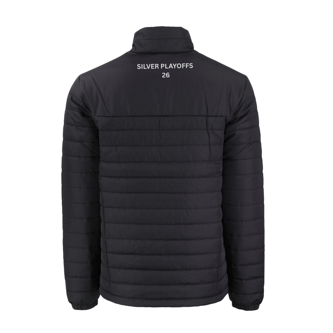 Silver Playoffs 2026 Puffer Coat
