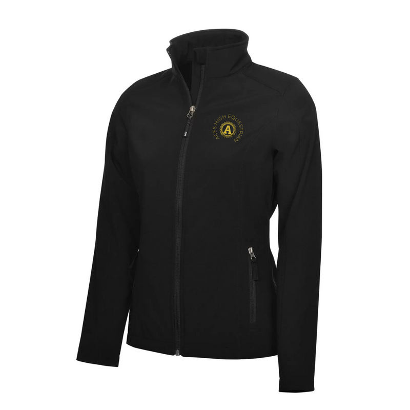 Aces High Equestrian Soft Shell Coat