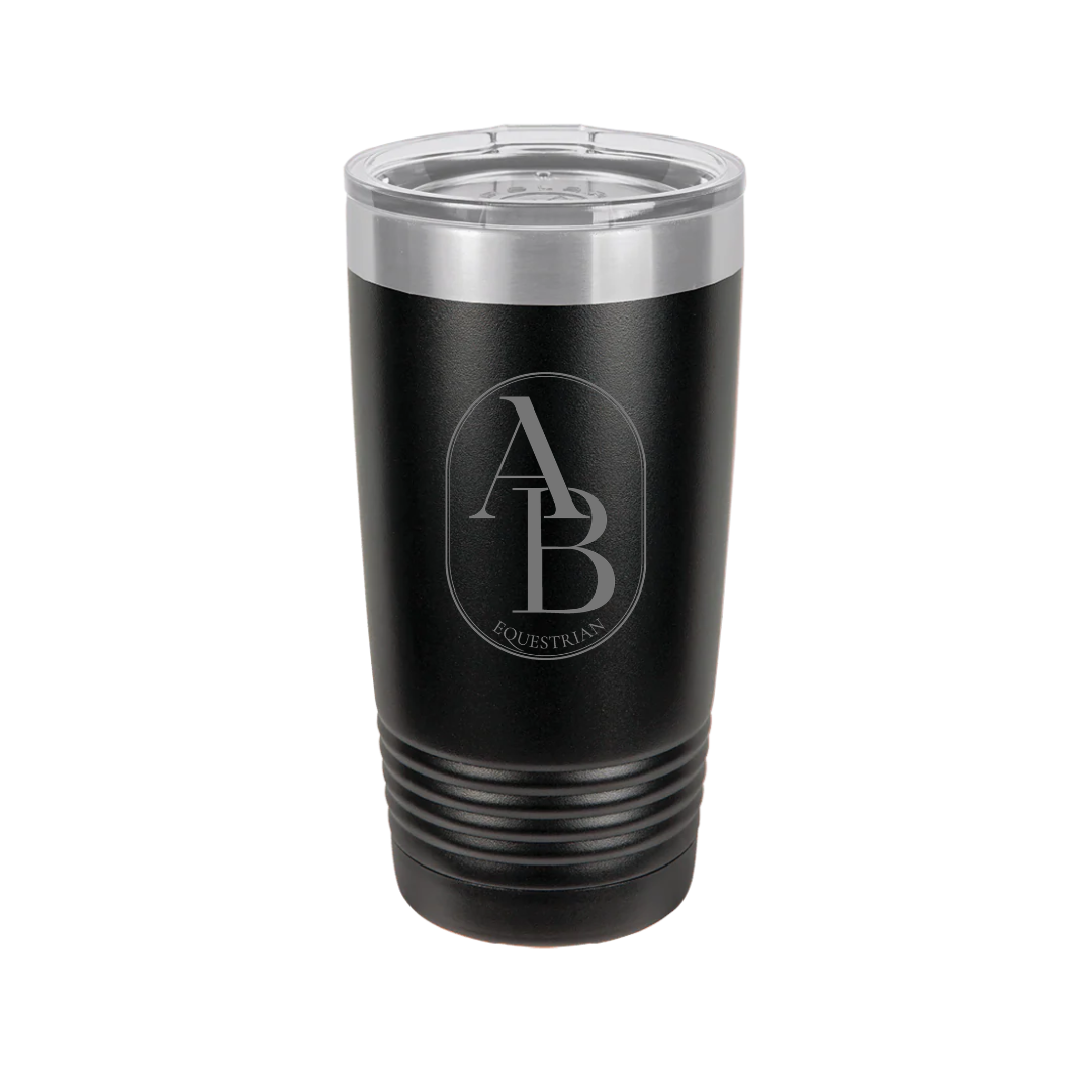 Ashton Belcher Equestrian Travel Tumbler