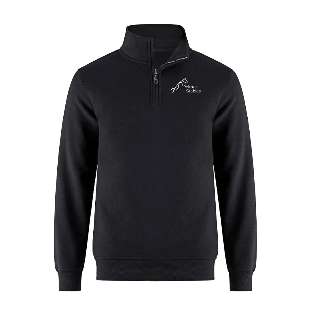 Pelmac Stables Quarter Zip Sweater