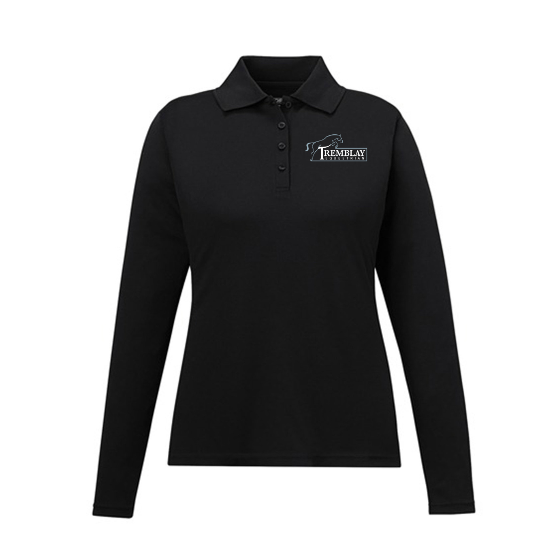 Tremblay Equestrian Long Sleeve Polo