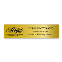 Royal Agricultural Winter Fair Stall Plate