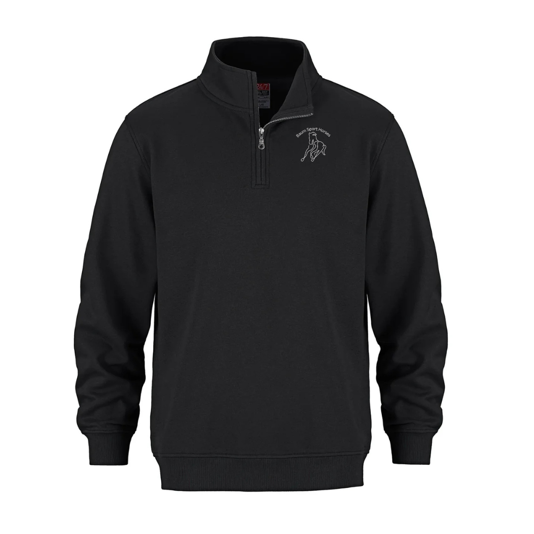 Baum Sport Horses Quarter Zip Sweat