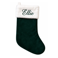 Personalized Christmas Stocking | Embroidered Holiday Stocking