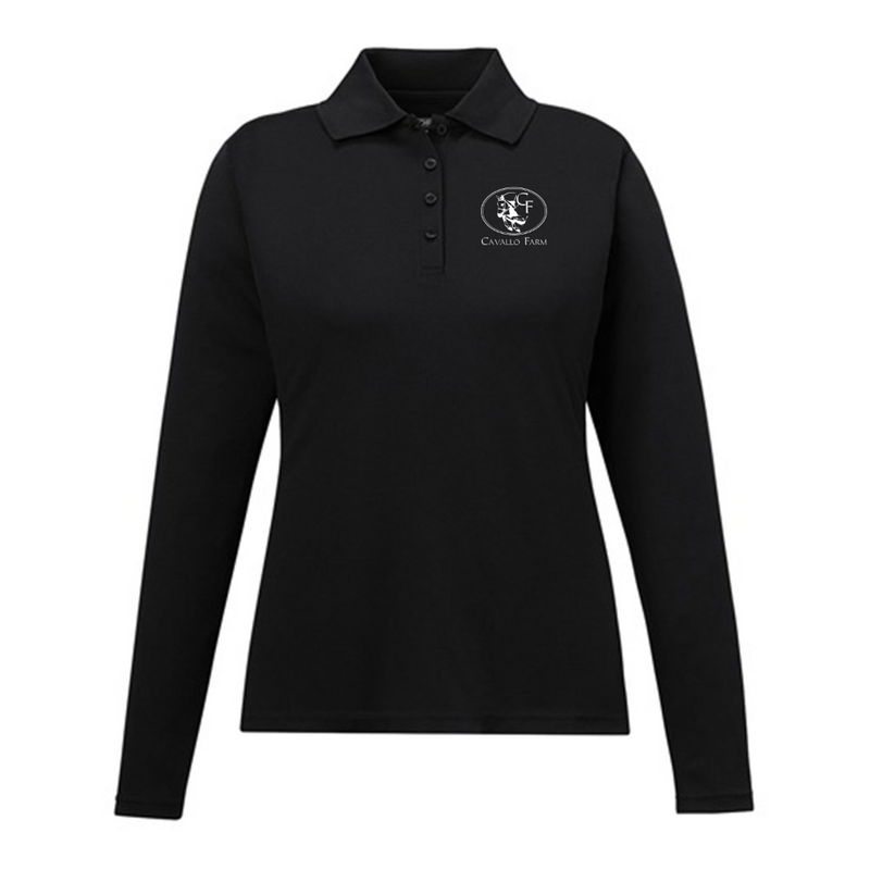 Cavallo Long Sleeve Polo