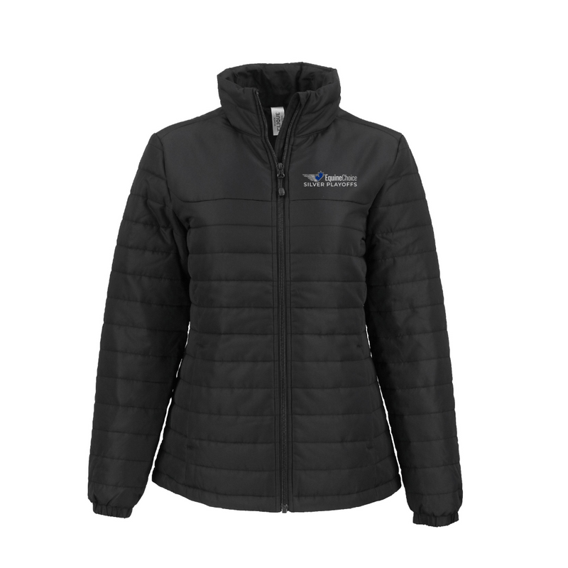 Silver Playoffs 2025 Puffer Coat