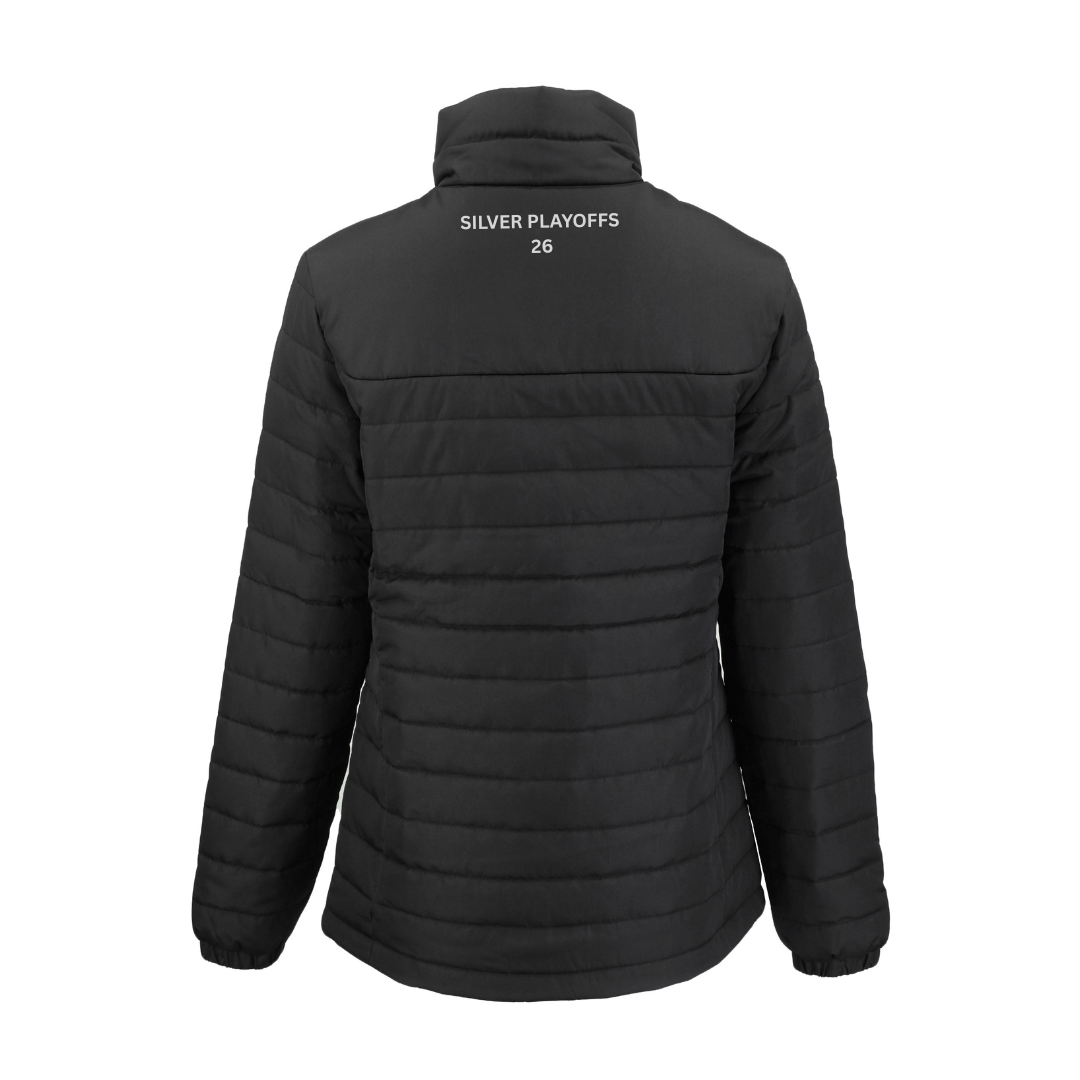 Silver Playoffs 2026 Puffer Coat