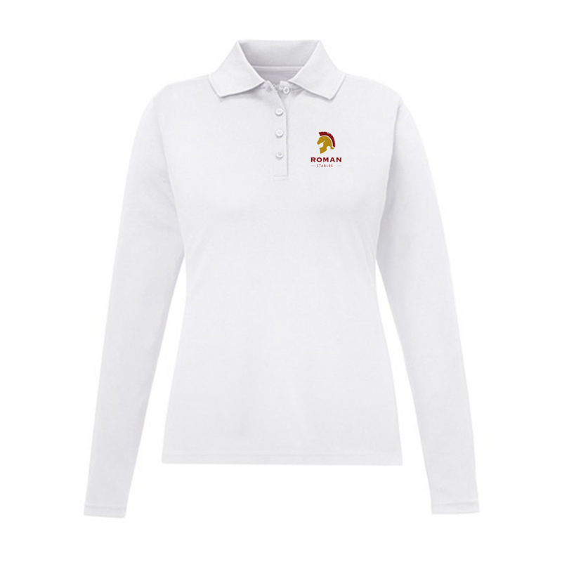 RS Tuff Rider Long Sleeve Polo