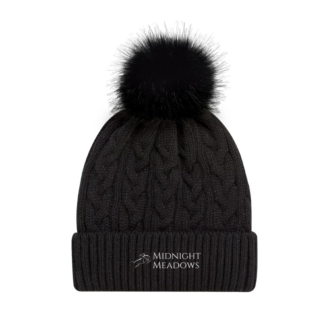Midnight Meadows Pom Toque