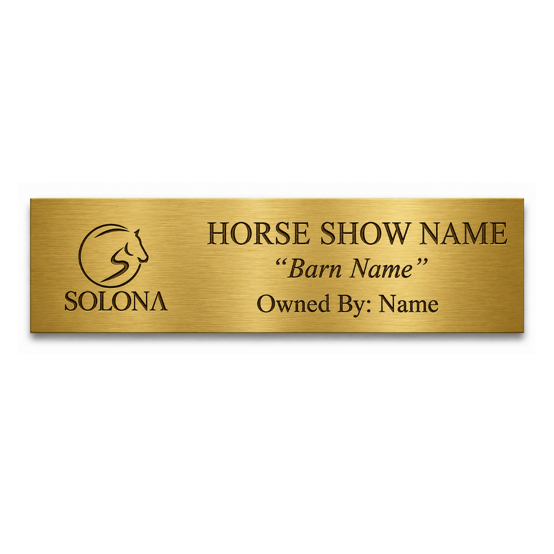 Solona Stall Plate