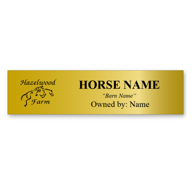 Hazelwood Farm Stall Plate