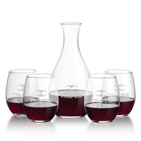 Stemless Wine Gift Set
