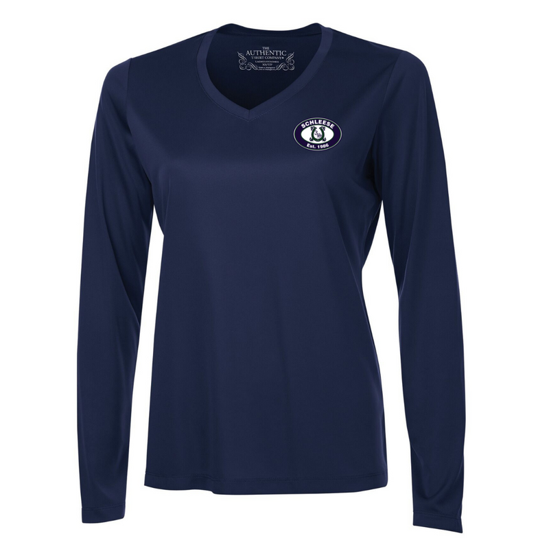 Schleese Ladies Long Sleeve V-Neck