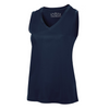 Ladies Sleeveless V-Neck Tech Shirt