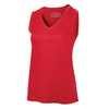 Ladies Sleeveless V-Neck Tech Shirt