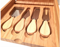 Bamboo Cheese Set