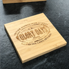 Bamboo Coaster Set