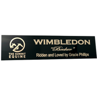 Elite Metal Stall Plate