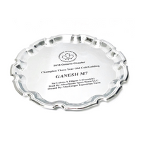 Scallop Horse Show Award Tray