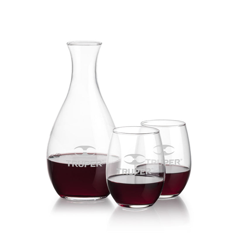 Stemless Wine Gift Set